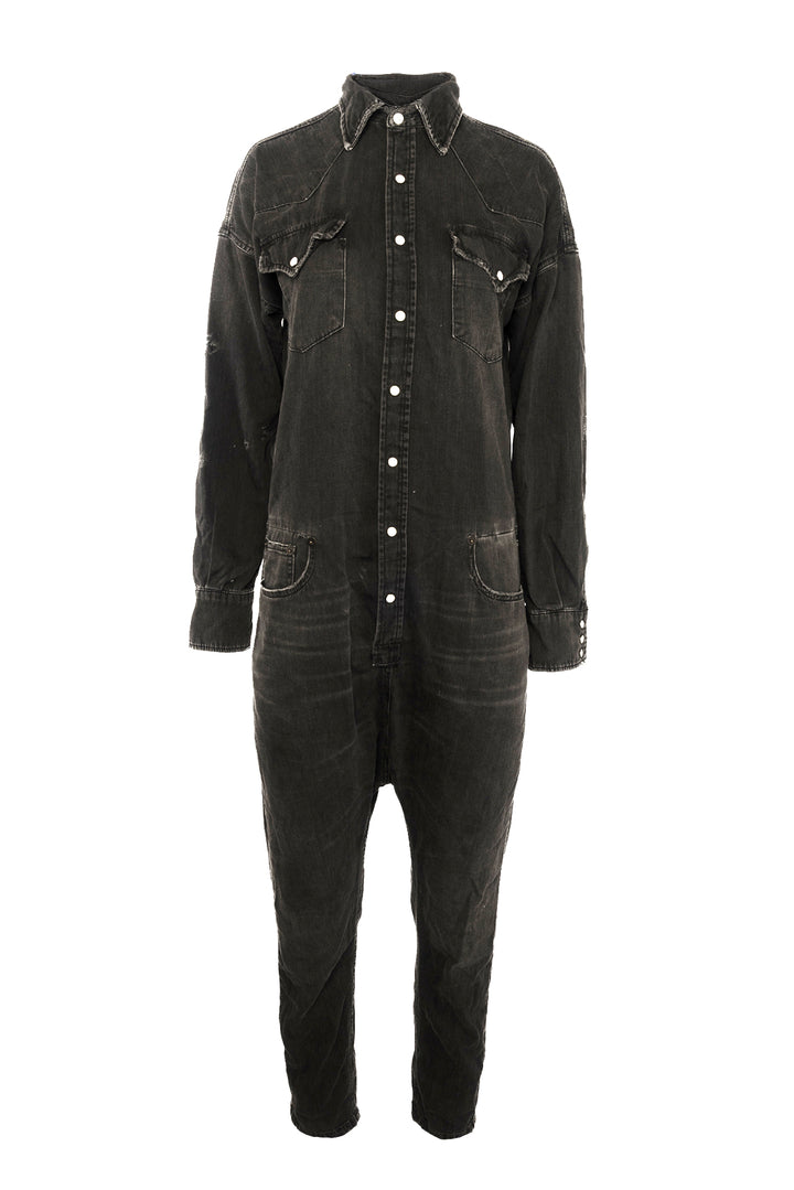 R13 Size S Cowboy Drop Jumpsuit