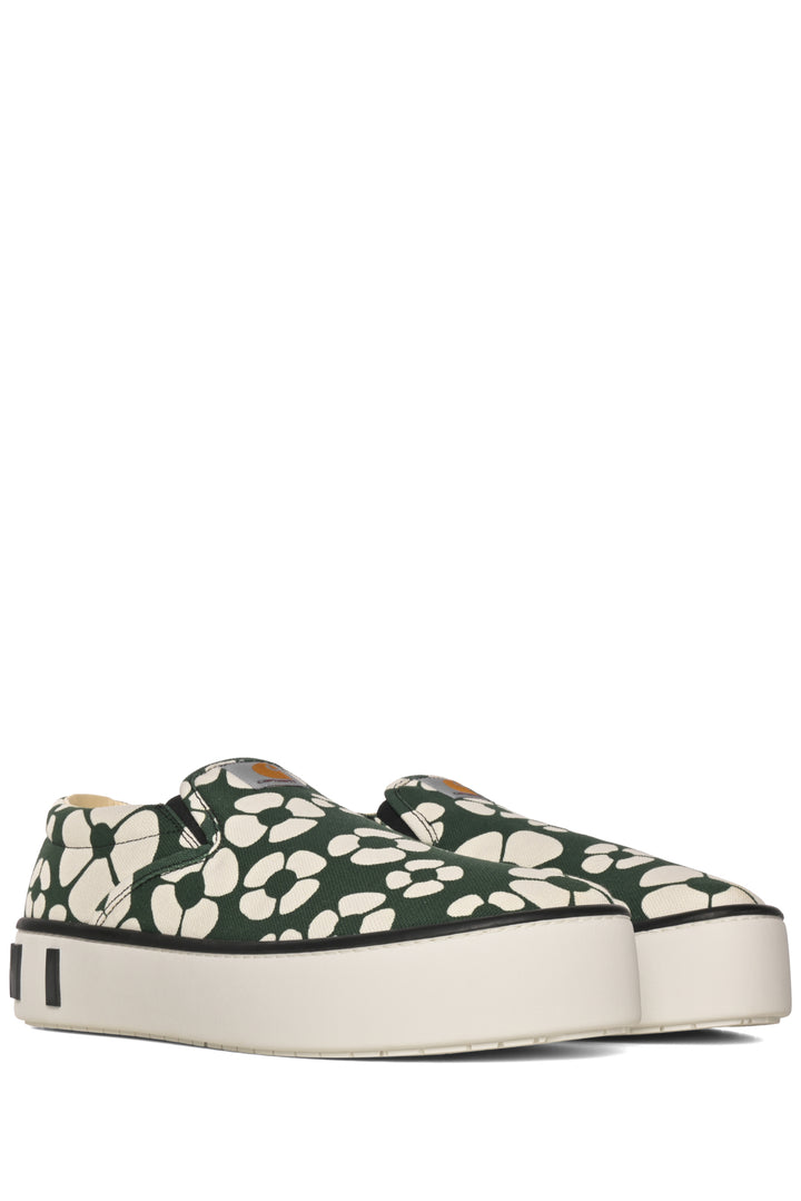 Marni x Carhartt WIP Size 45 Men's Paw Floral Slip On Sneaker