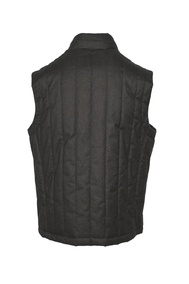 Corneliani Size 42 Men's Quilted Padded Vest