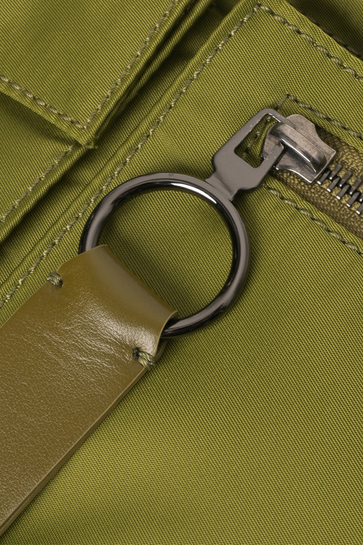 Off White Nylon Sporty Fanny Pack