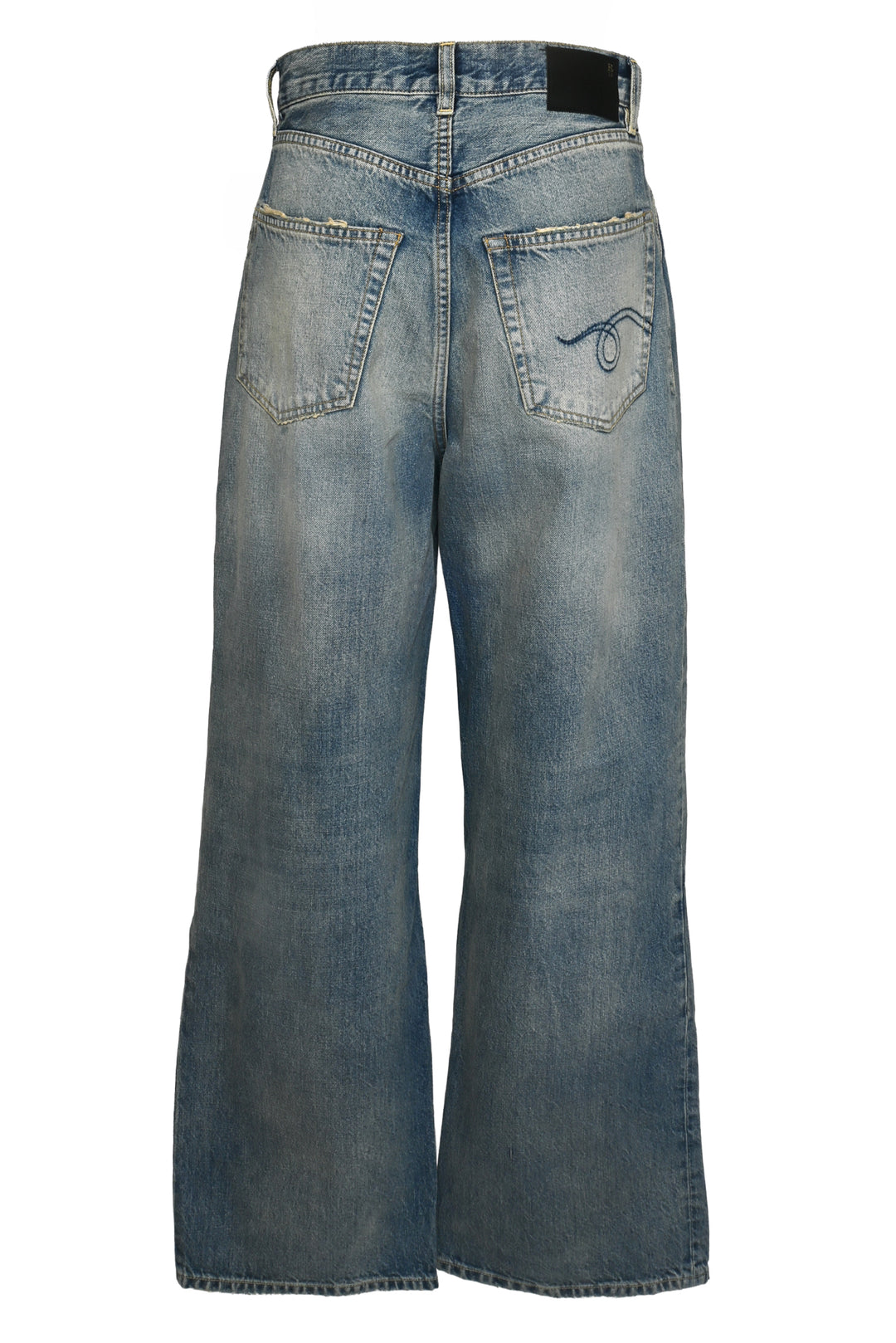 R13 Size 25 Wayne Articulated Knee Jeans
