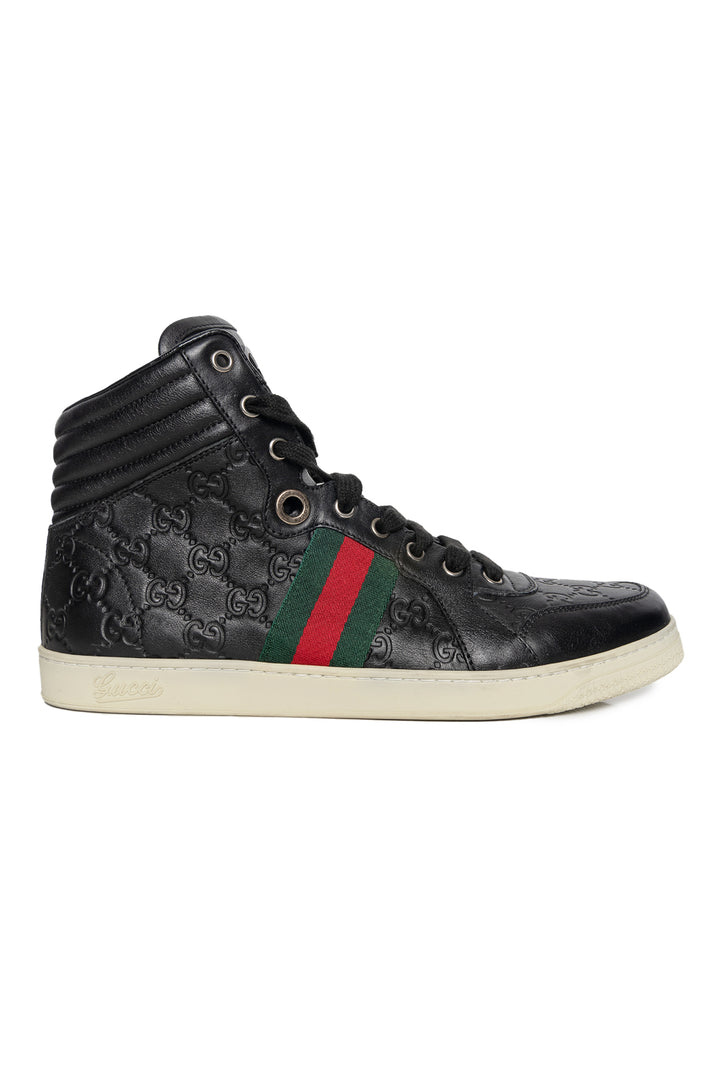 Gucci Size 8.5 Coda Guccissima High Top Sneaker