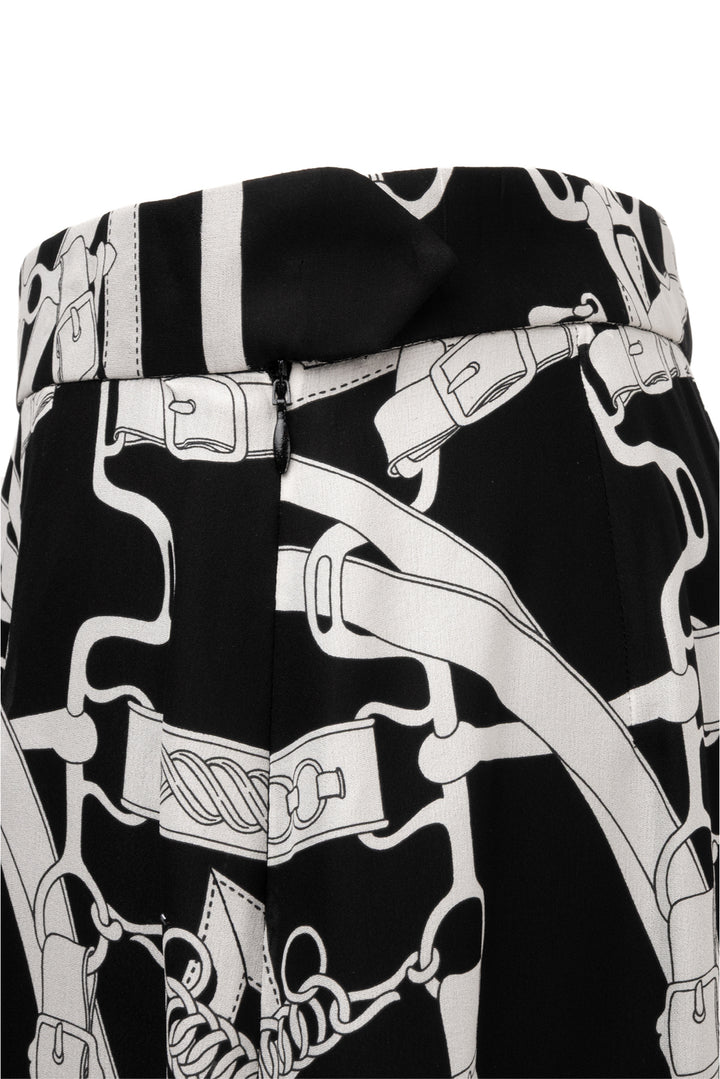 Hermes Size 40 "Promenade du Matin Remix" Skirt