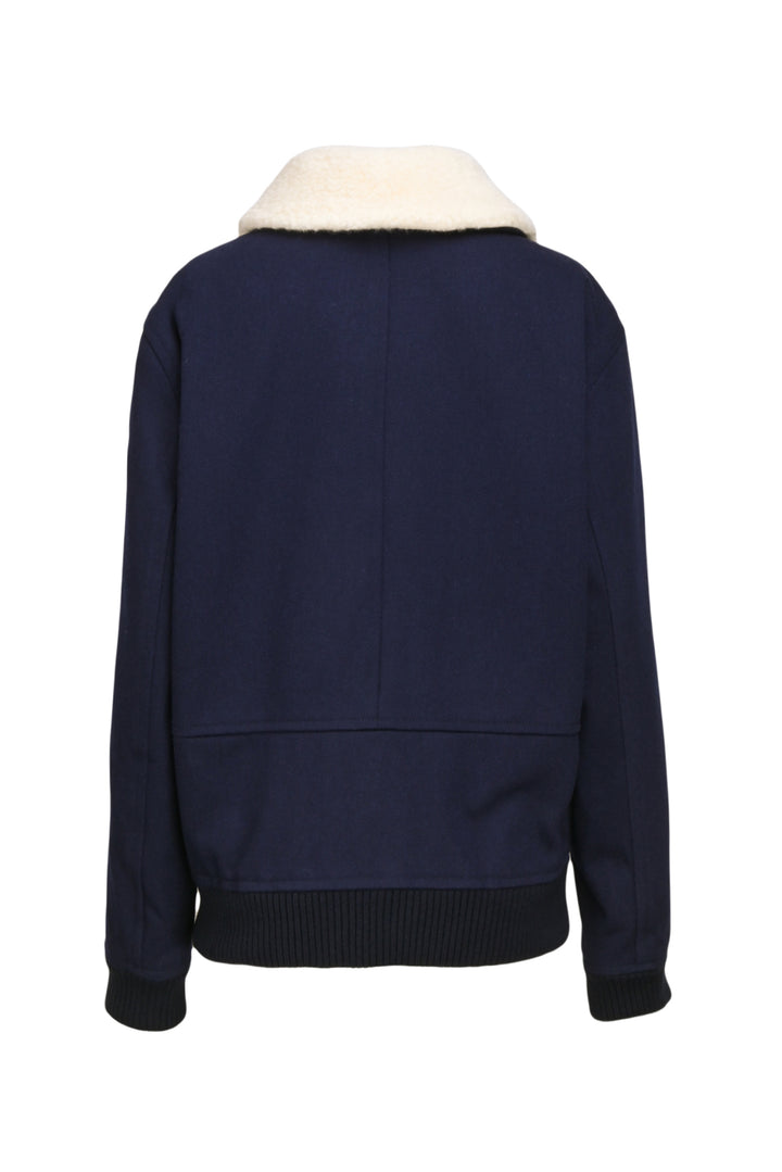 Apc Size XL Men's Wool-Blend Twill Jacket