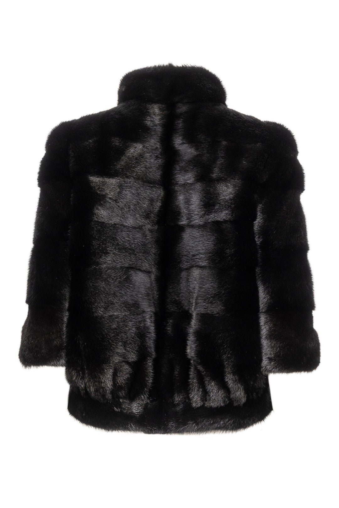Inshan Size L Fur Skin Short Sleeve Jacket