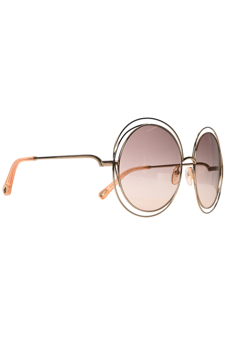 Chloe Carlina Round Sunglasses