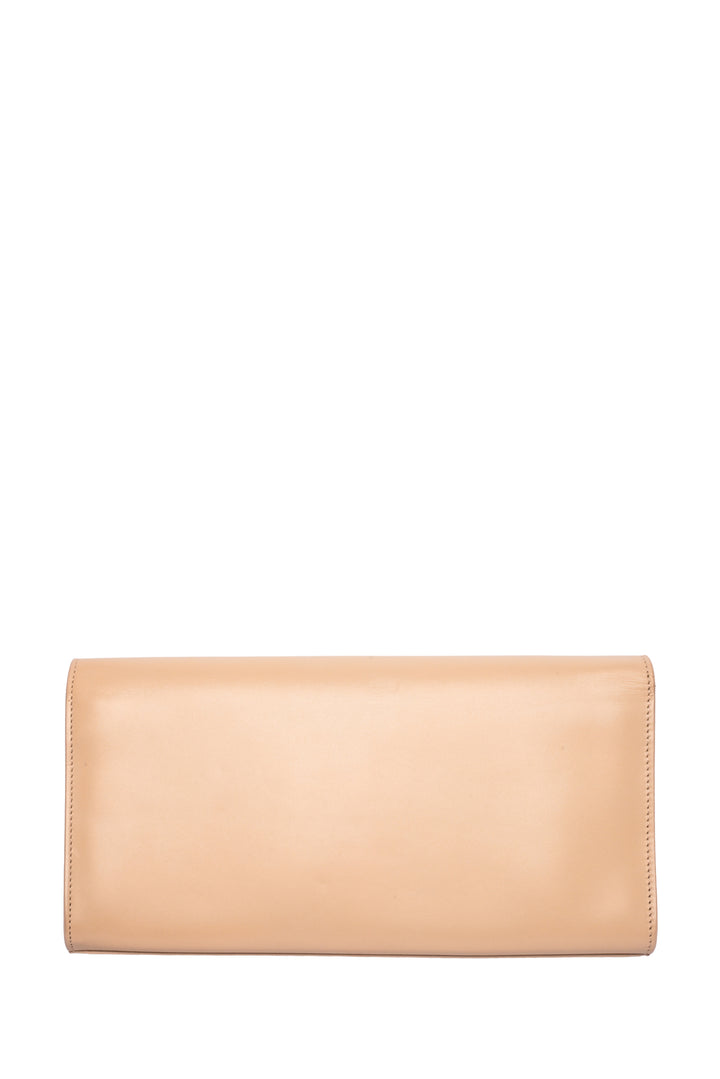 Saint Laurent Leather Kate Clutch