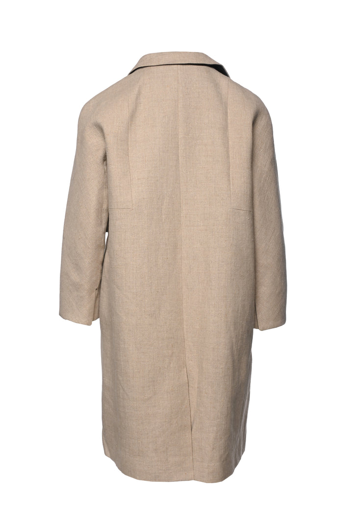 Carven Size XXS/XS Linen Snap Coat