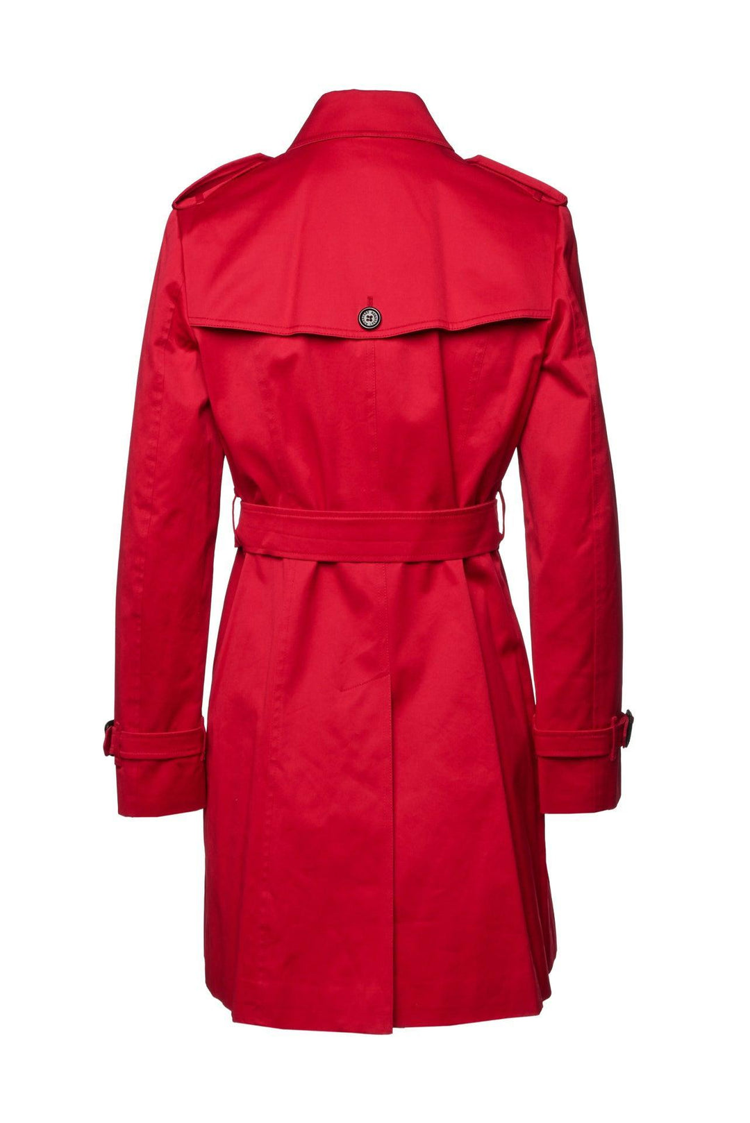 Burberry Size 6 Double Breasted Belted Trench Coat