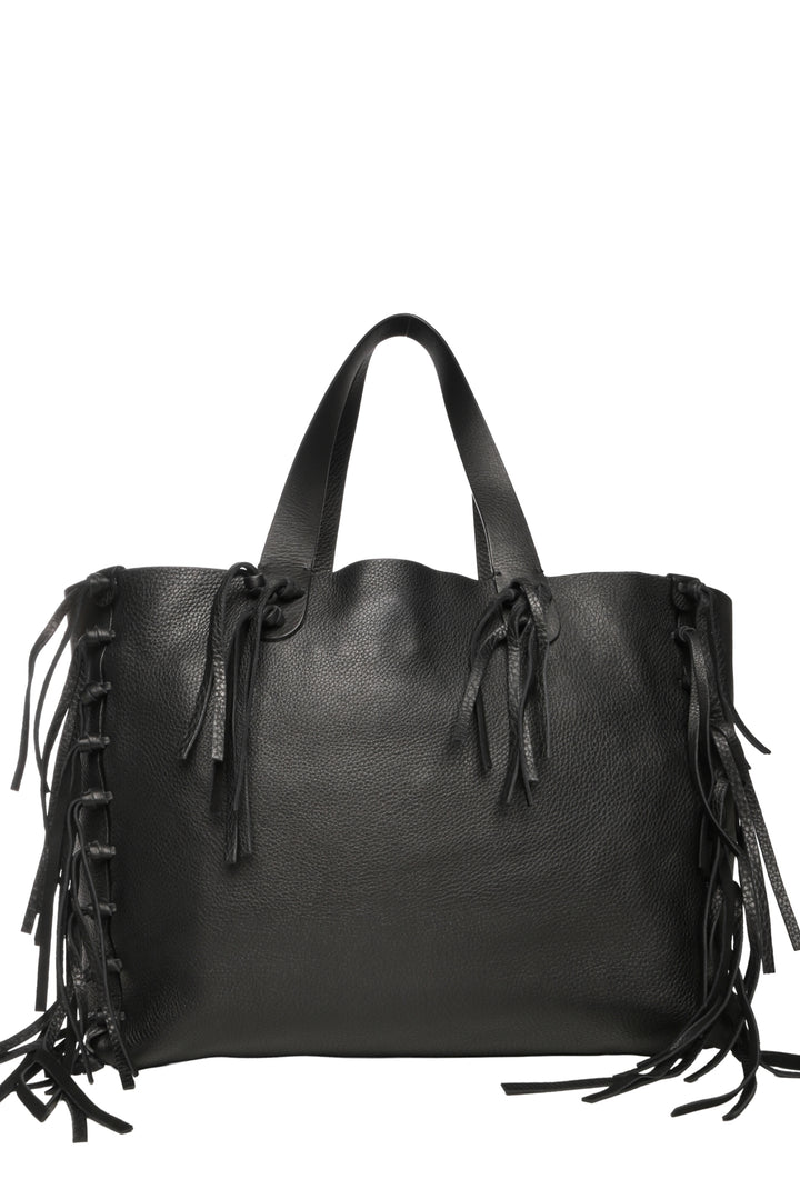 Valentino C-Rockee Fringe Tote