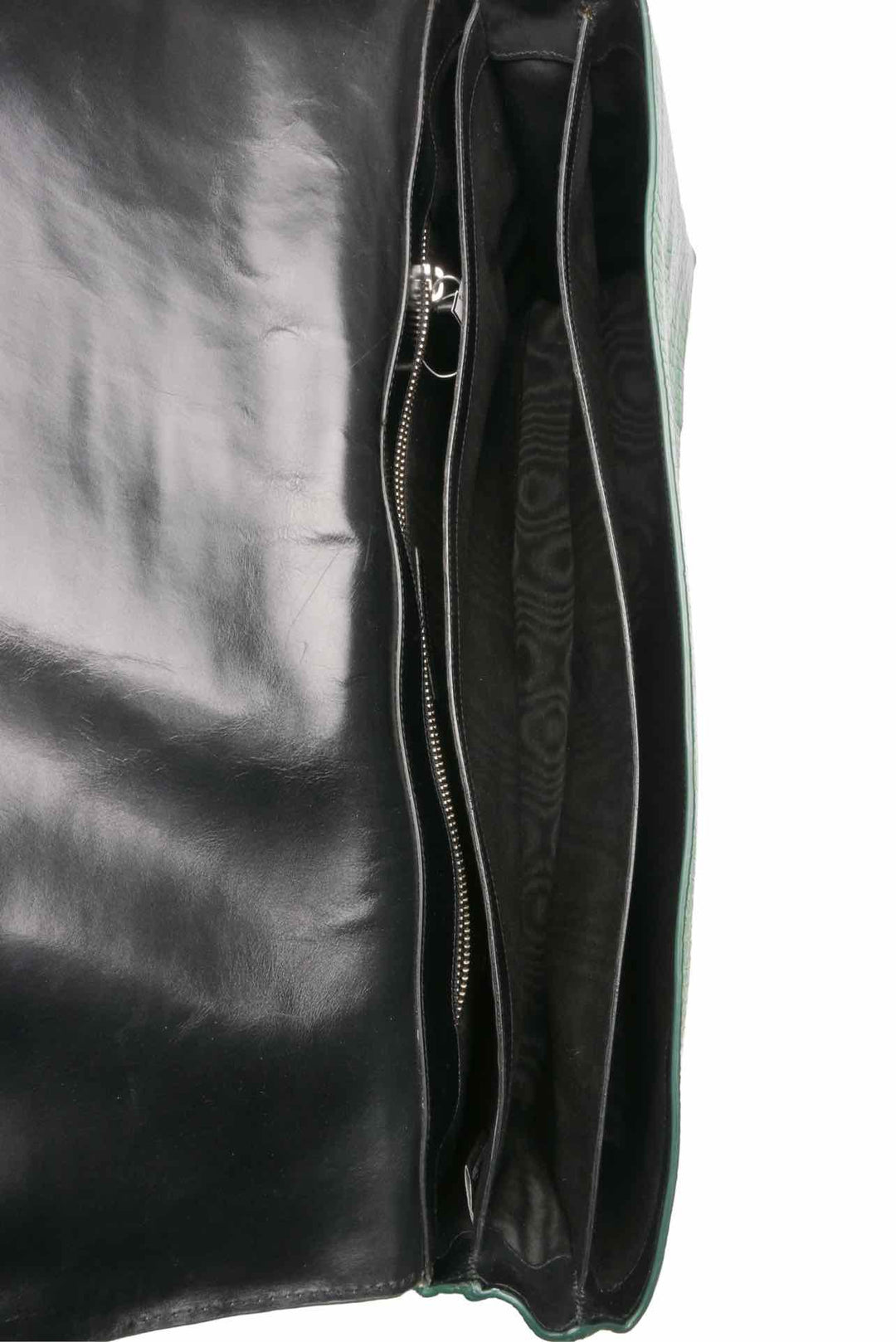 Dries Van Noten Oversized Croc Embossed Clutch