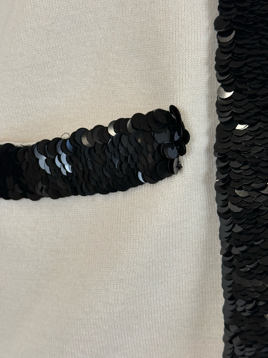 Tory Burch Size XXS Kendra Sequined Wool-Blend Jacket