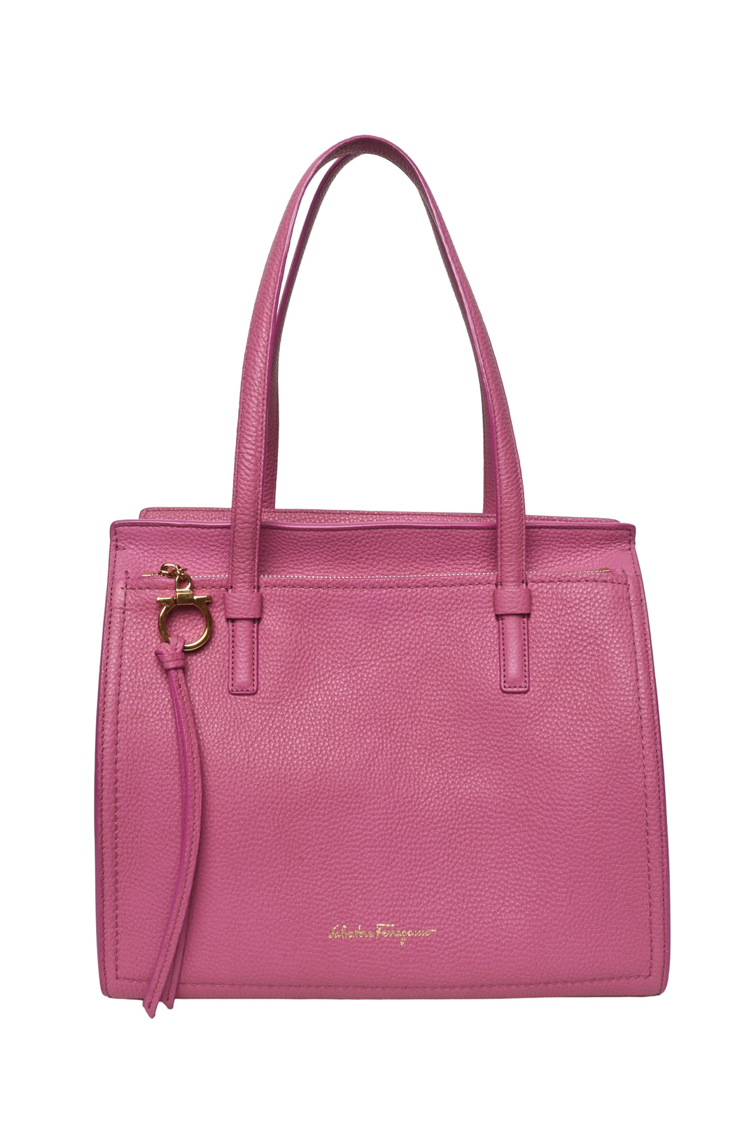 Salvatore Ferragamo Medium Leather Amy Tote