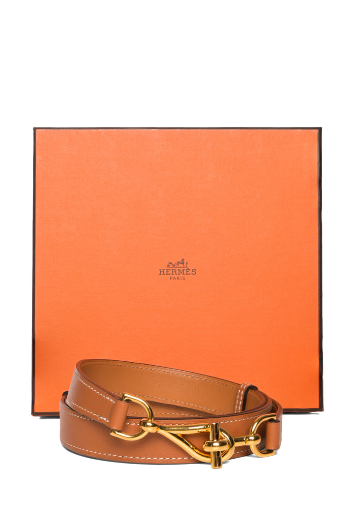Hermes 2020 Veau Madame Regate 24mm Adjustable Belt