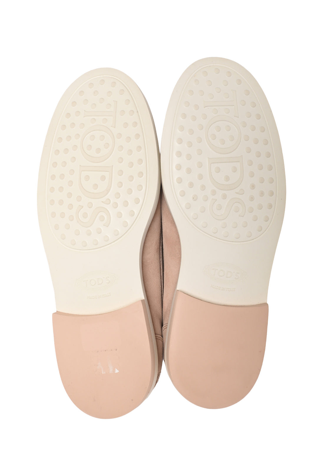 Tod's Size 39 Suede Penny Loafers