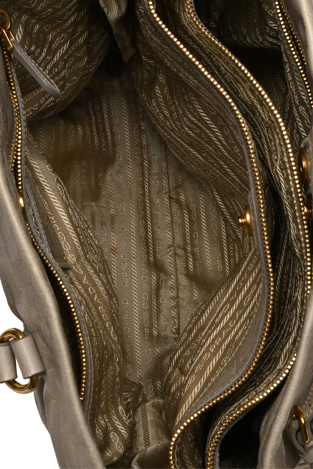Prada Vitello Shine Leather Tote