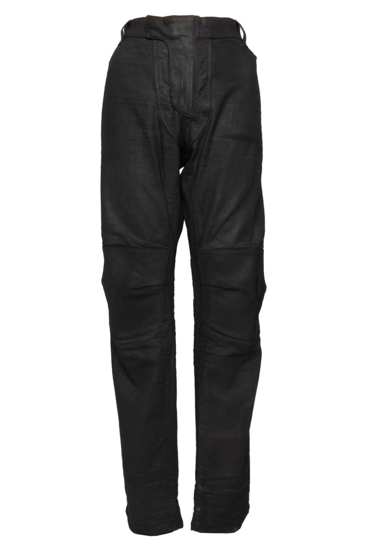 Balmain Size 36 Men's Coated Denim Slim Fit Jeans