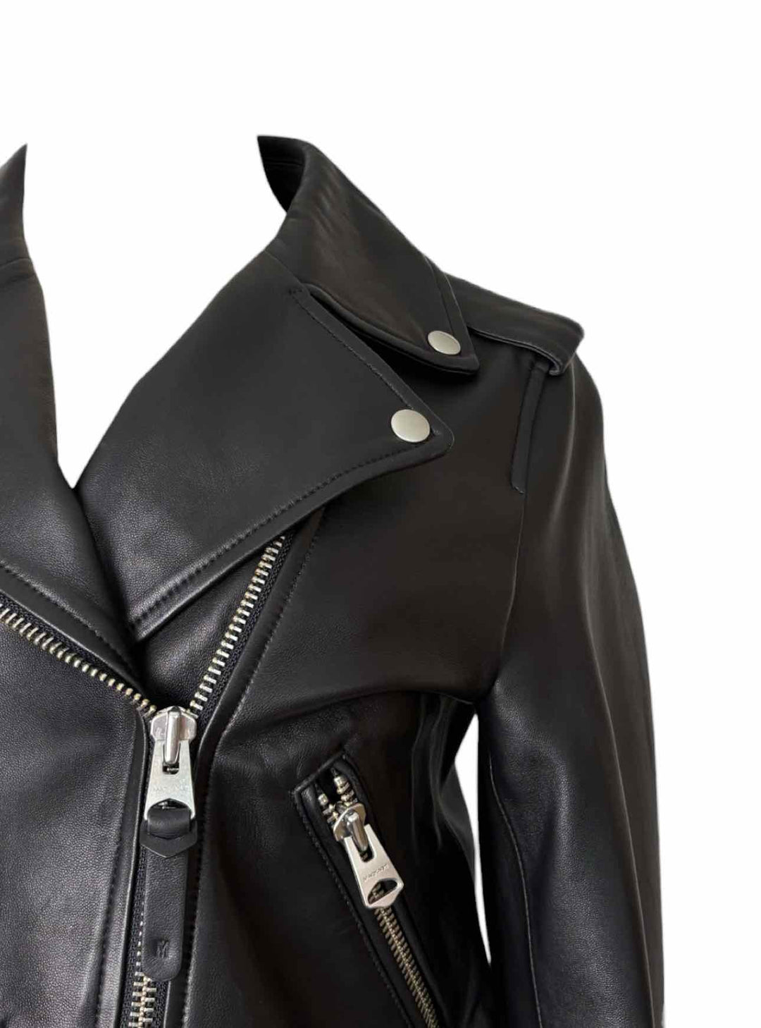Mackage Size M Leather Moto Jacket