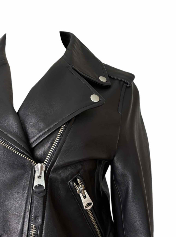 Mackage Size M Leather Moto Jacket