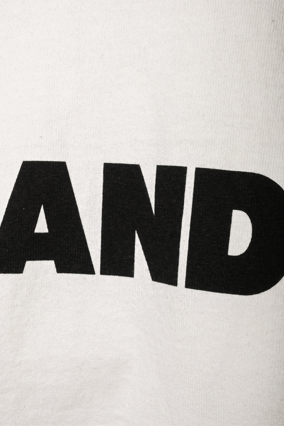 Jil Sander Size XL Printed Logo T-Shirt