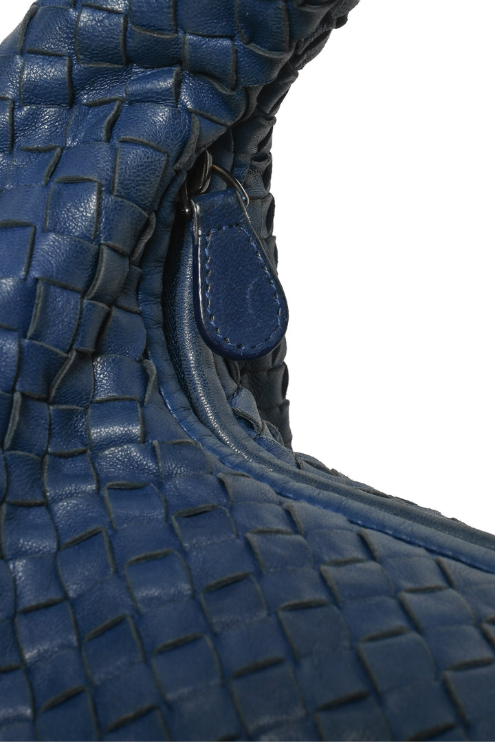 Bottega Veneta Intrecciato Woven Nappa Leather Large Veneta Hobo