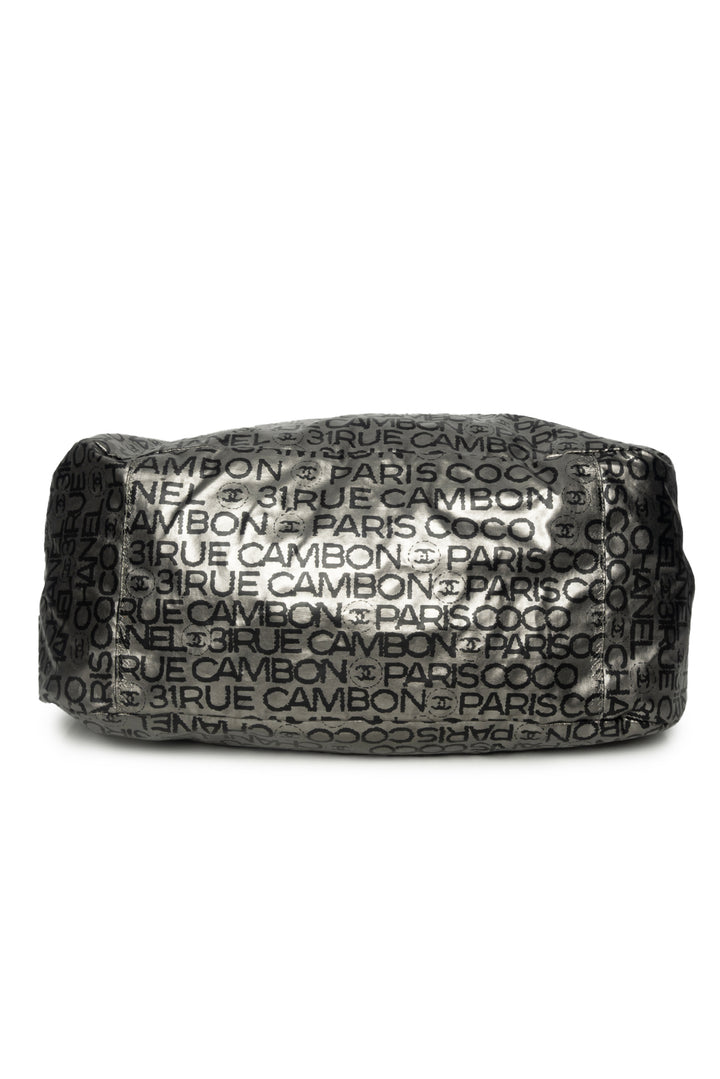 Chanel 2008-2009 Vinyl 31 Rue Cambon 2way Hobo Bag