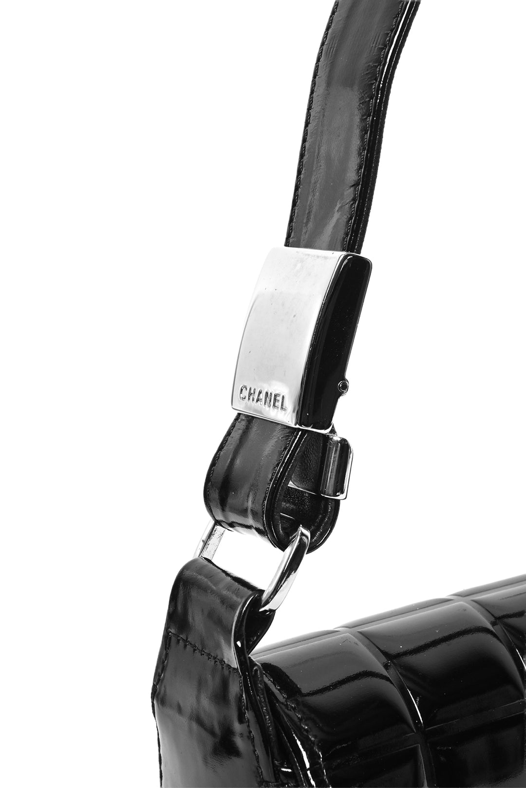 Chanel East West Chocolate Bar Shoulder Bag