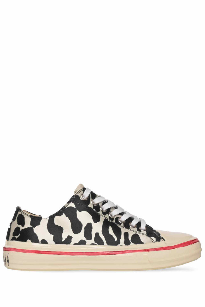 Marni Size 36 Leopard Graffiti Gooey Low-Top Sneaker