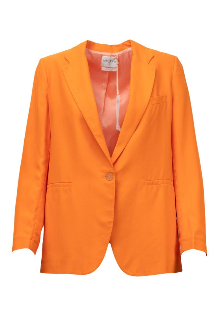 Forte_Forte Size 1 Single Breasted Blazer & Pants Suit