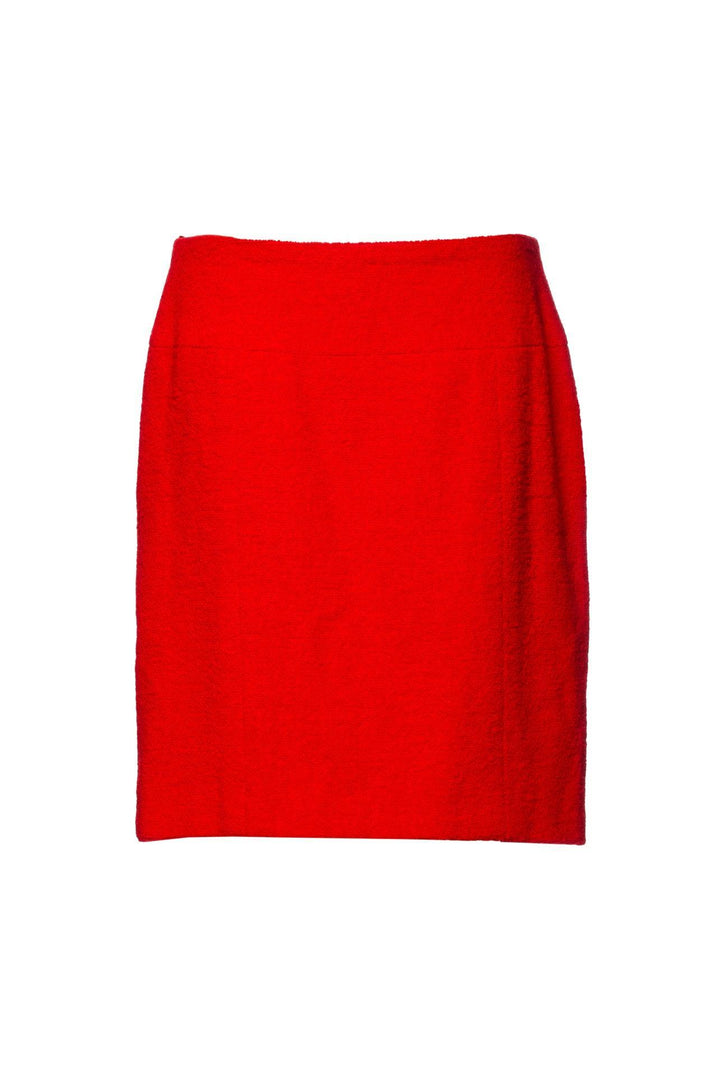 Chanel Size 44 Vintage Wool Skirt