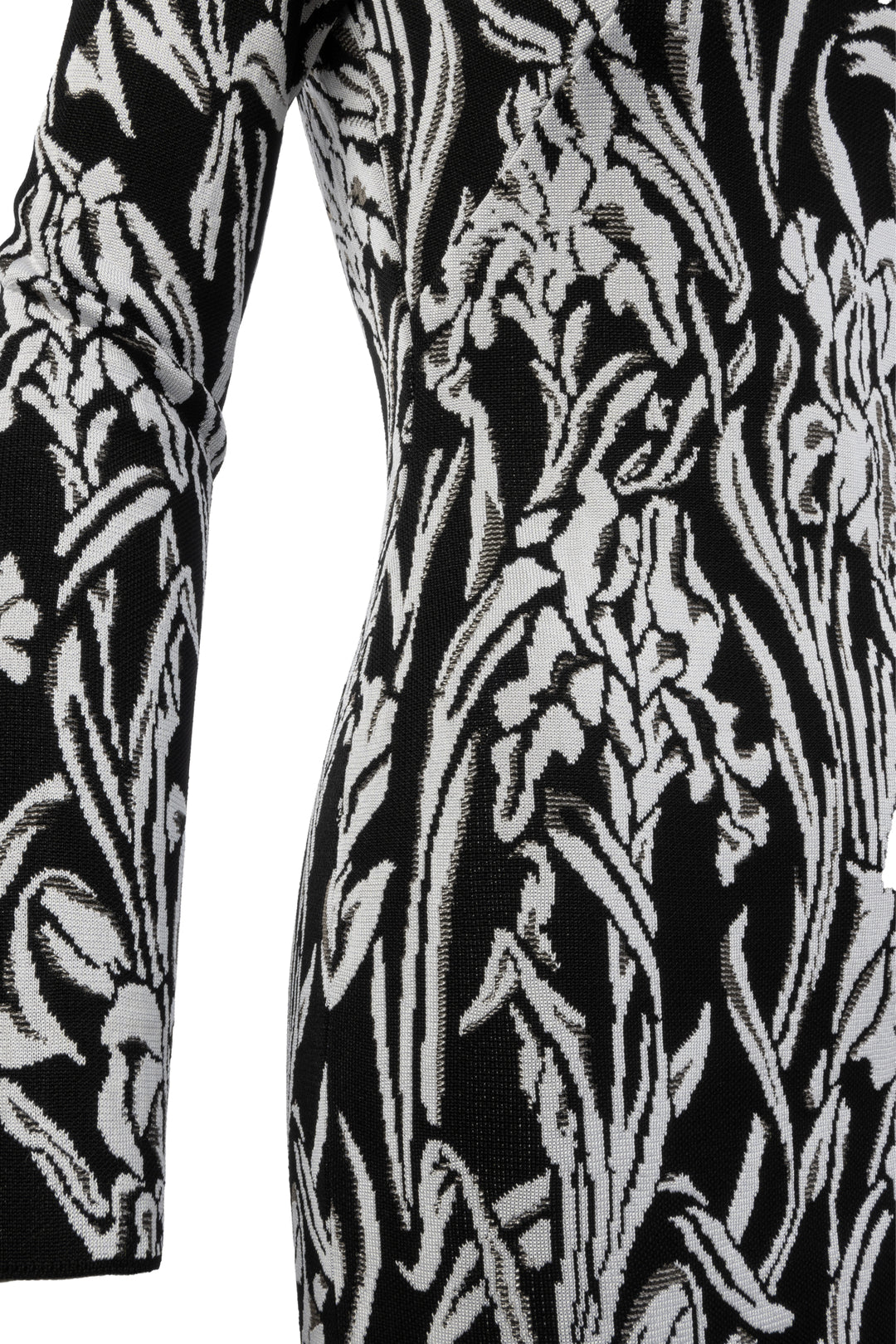 Givenchy Iris Jacquard Size S Midi Dress