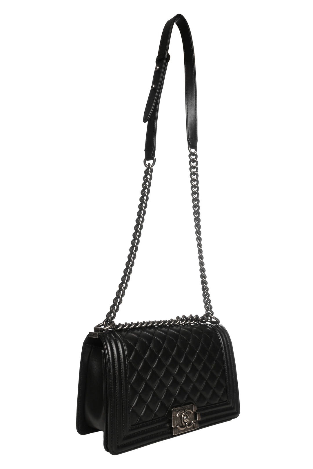 Chanel 2016-2017 Medium Quilted Boy Bag