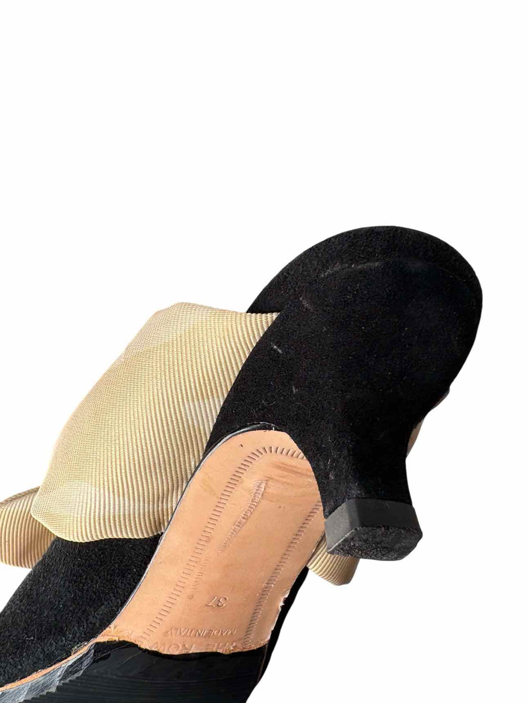 The Row Coco Suede Size 37 Mules & Clogs