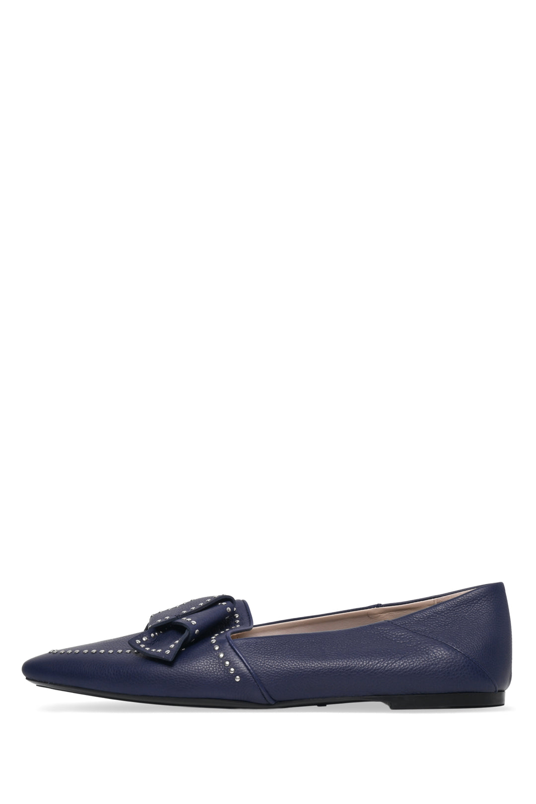 Tod's Size 40 Studded Leather Flats