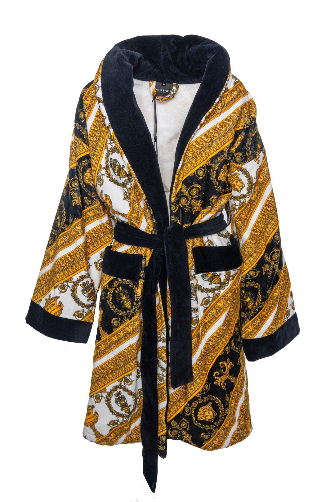 Versace Size S Baroque printed Bath Robe