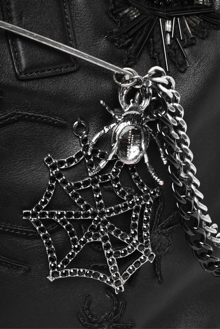 Marc Jacobs Embellished Spider Wingman Leather Tote
