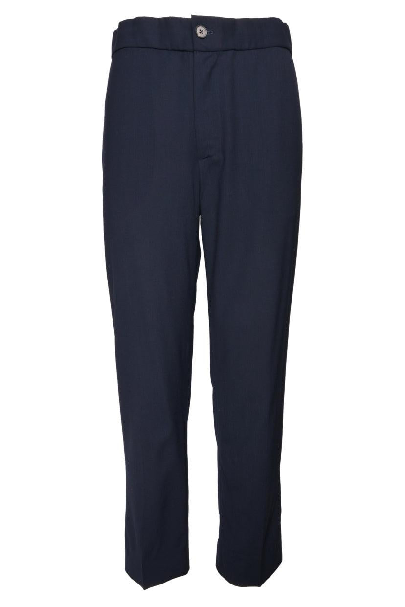 The Row Size M Escorial Wool Tapered Leg Pants