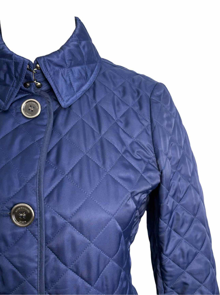 Burberry Brit Size S Quilted Poly Barn Jacket