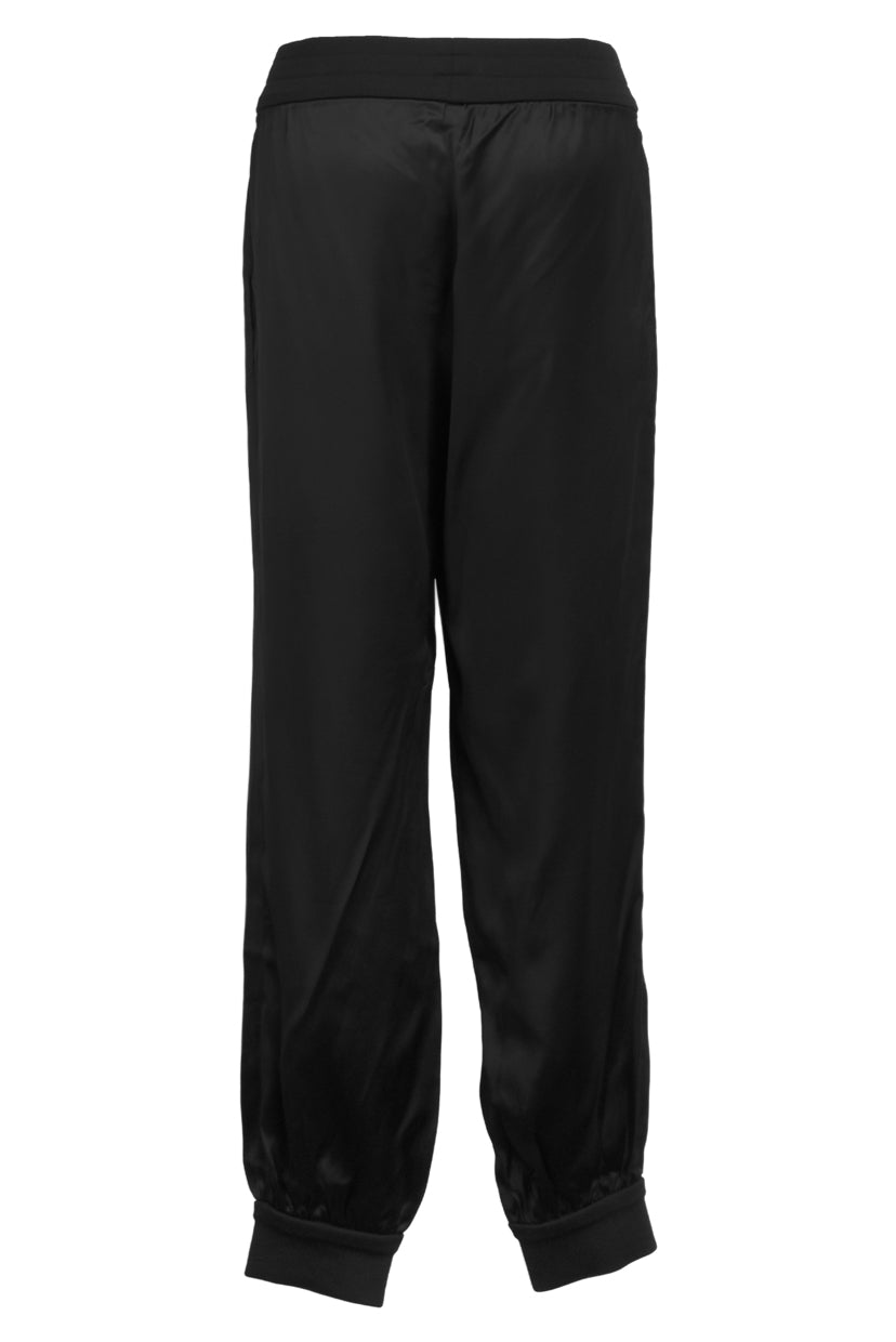 Fendi Size 8 Logo Embroidered Joggers