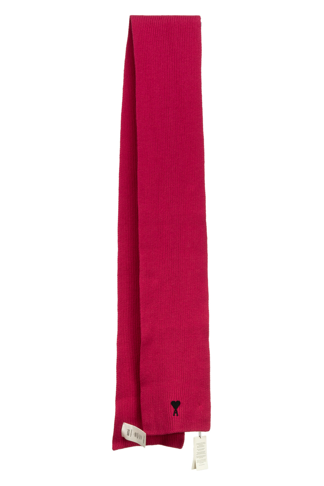 Ami Size OS Virgin Wool Knit Scarf