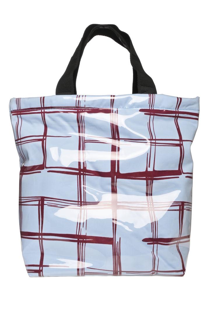 Marni Checkered Padded Tote