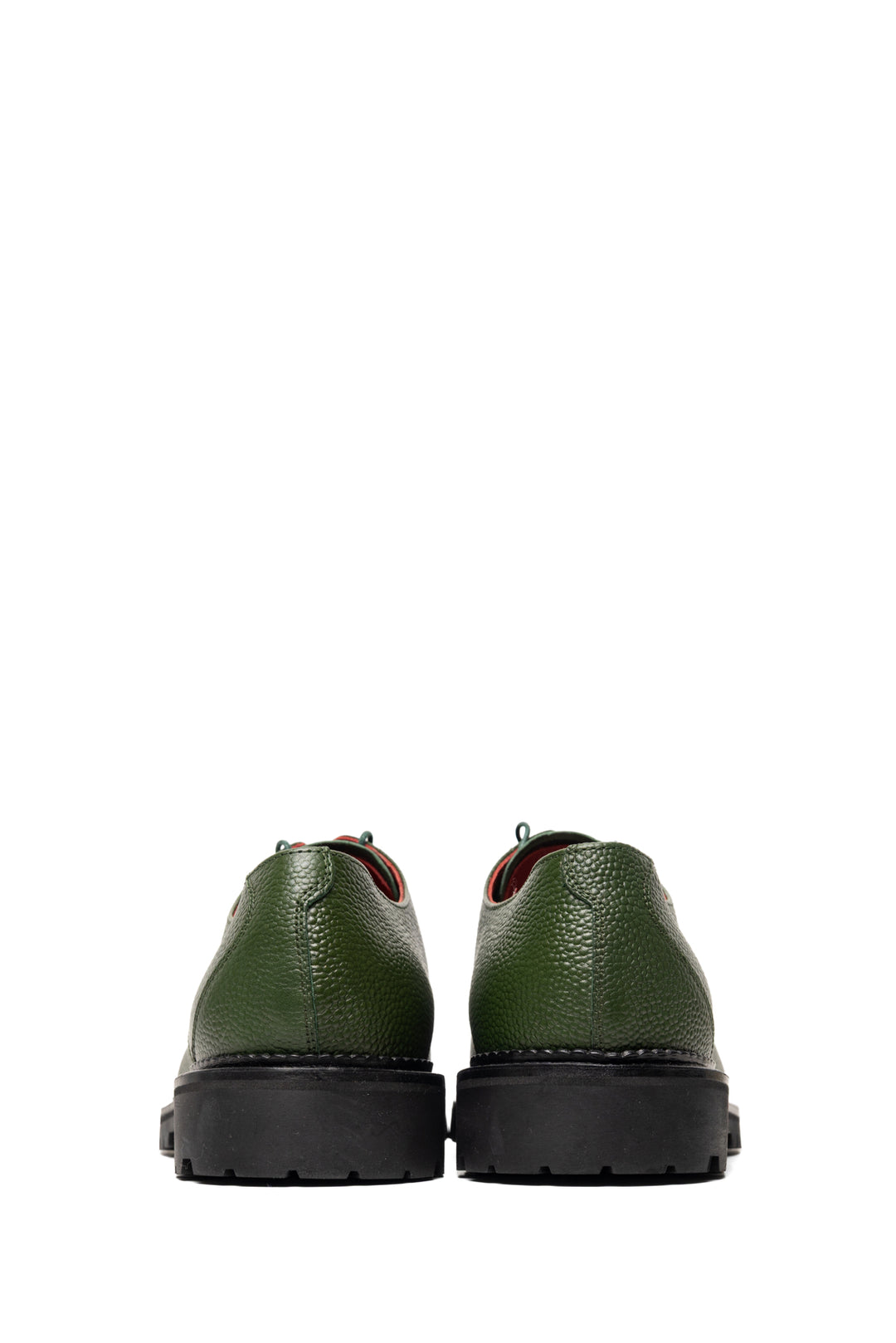 Mens Shoe Size 10 Aime Leon Dore Men's Pebbled Leather Lug Sole Derby Shoes