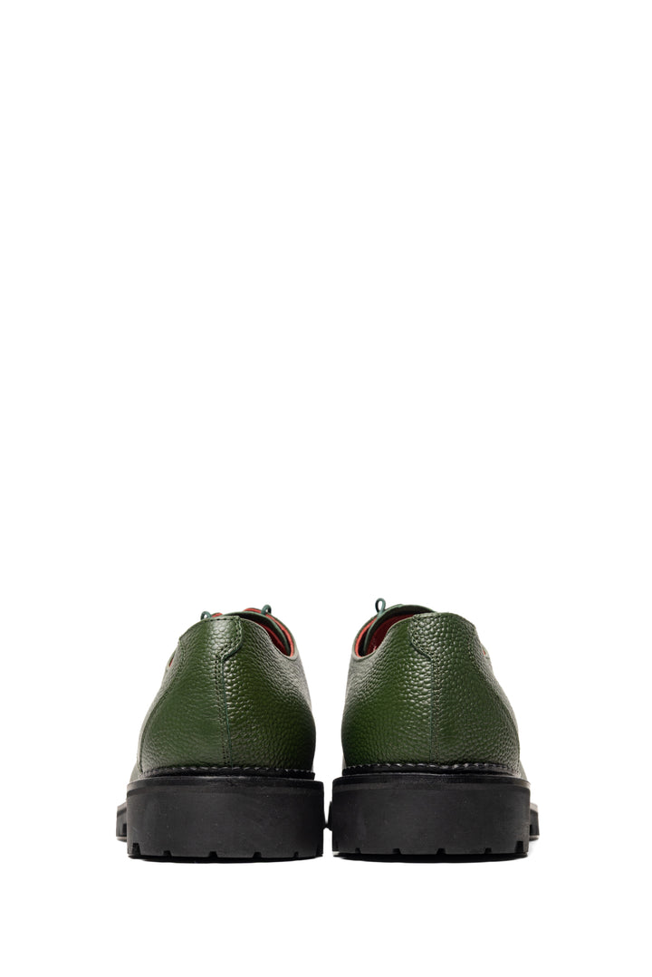 Mens Shoe Size 10 Aime Leon Dore Men's Pebbled Leather Lug Sole Derby Shoes