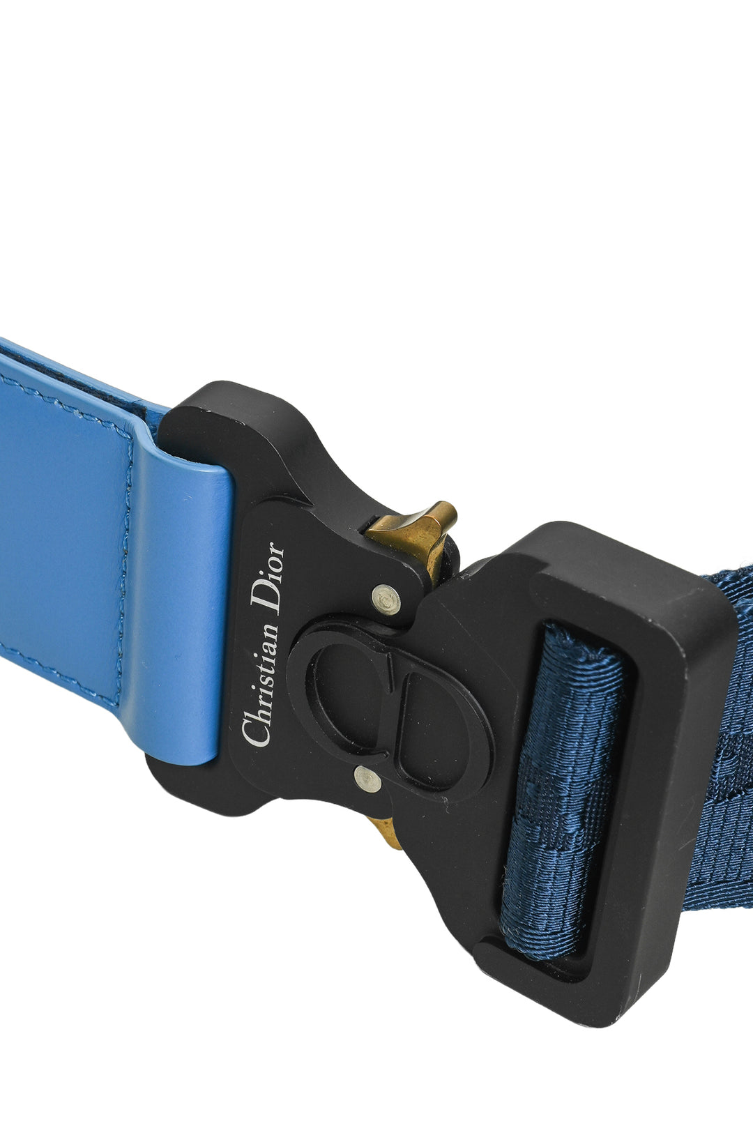 Dior 2019 Blue Nylon Saddle Universe Body Belt Bag