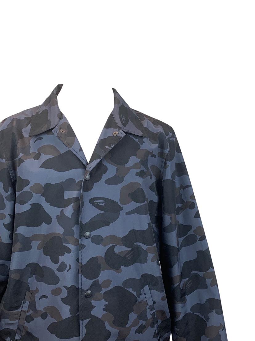 A Bathing Ape Size XL Men's Mr. Bathing Ape Camouflage Print Utility Jacket