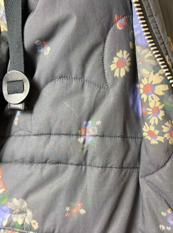 Coach Eiderdown Floral Quilted Size 6 Coat