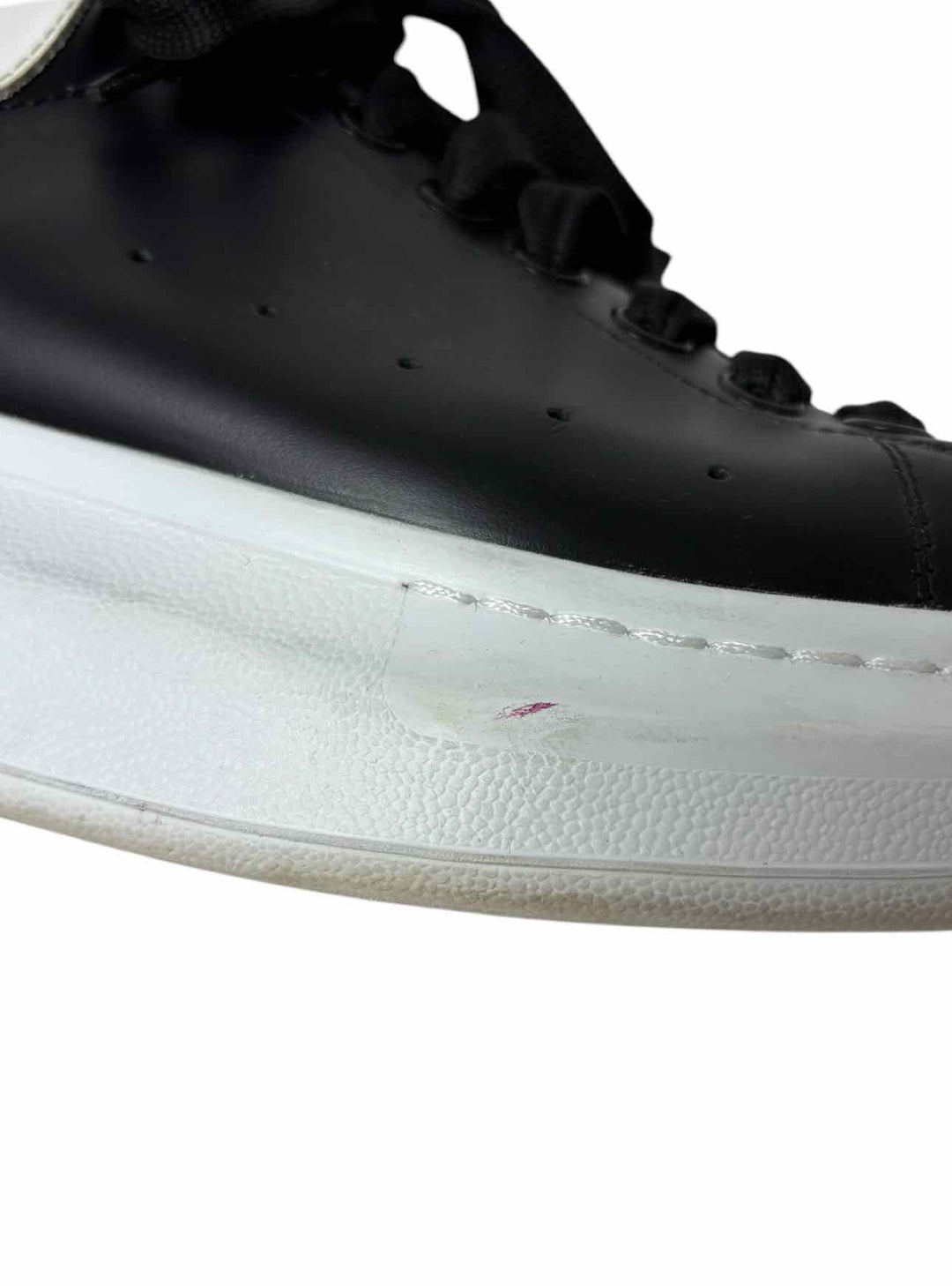 Alexander Mcqueen Size 43 Men's Oversized Leather Sneakers
