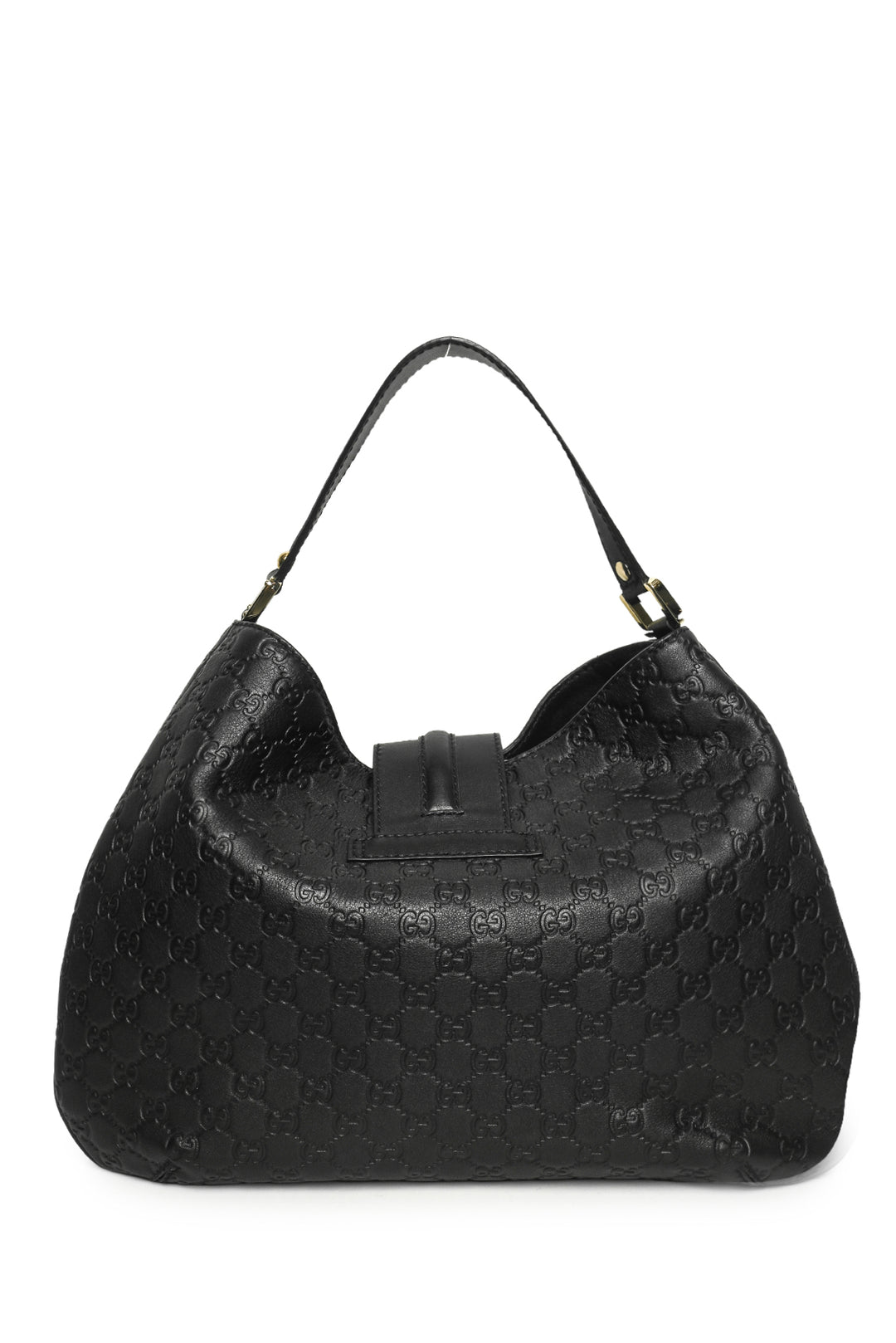 Gucci Guccissima Large New Ladies Web Hobo Bag