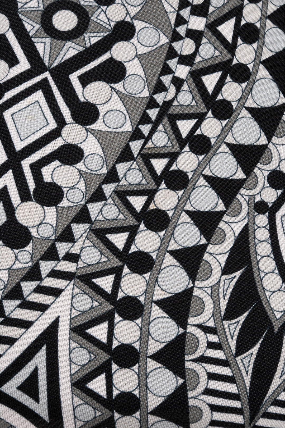 Emilio Pucci Size 10 Viscose Print Sleeveless Dress