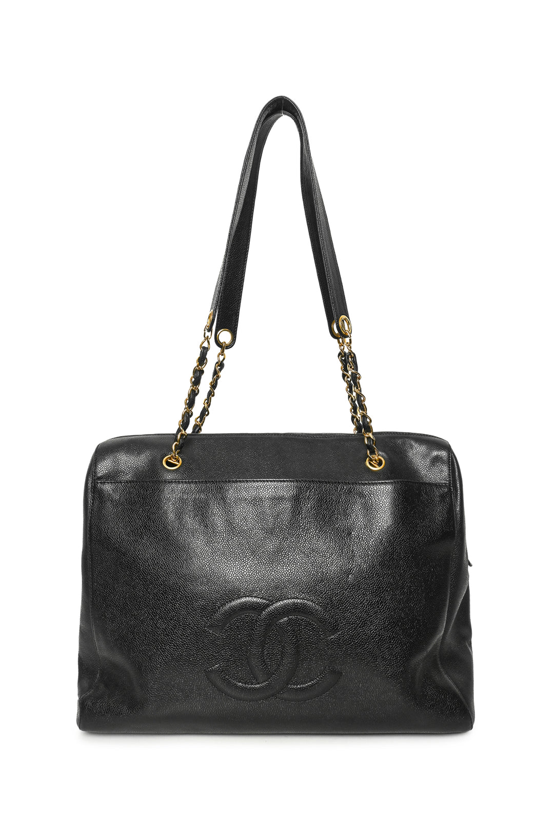 Chanel 1997-1999 Vintage CC Timeless Dome Tote